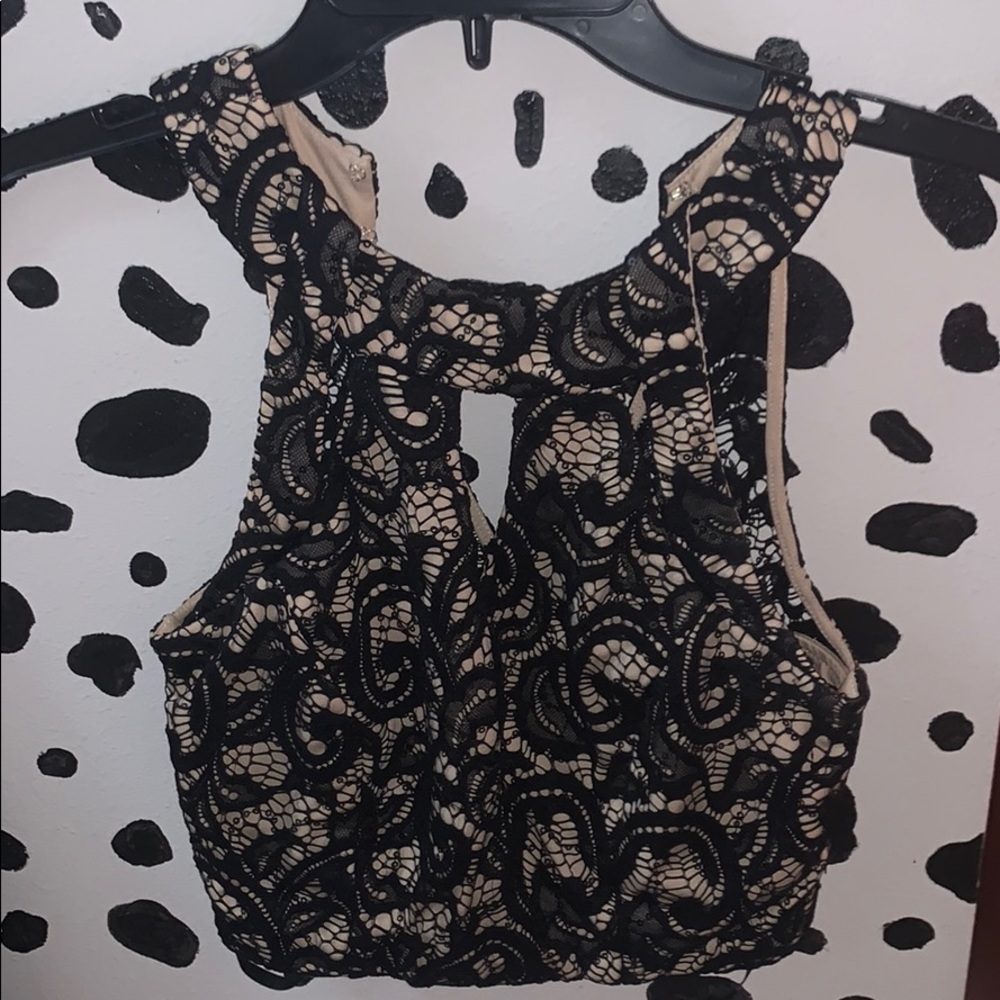 SPEECHLESS TWO PIECE HOMECOMING DRESS